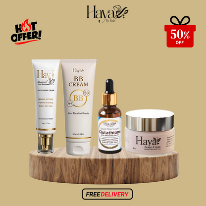 Haya by Rabi – 4 in 1 Glow Boost Kit